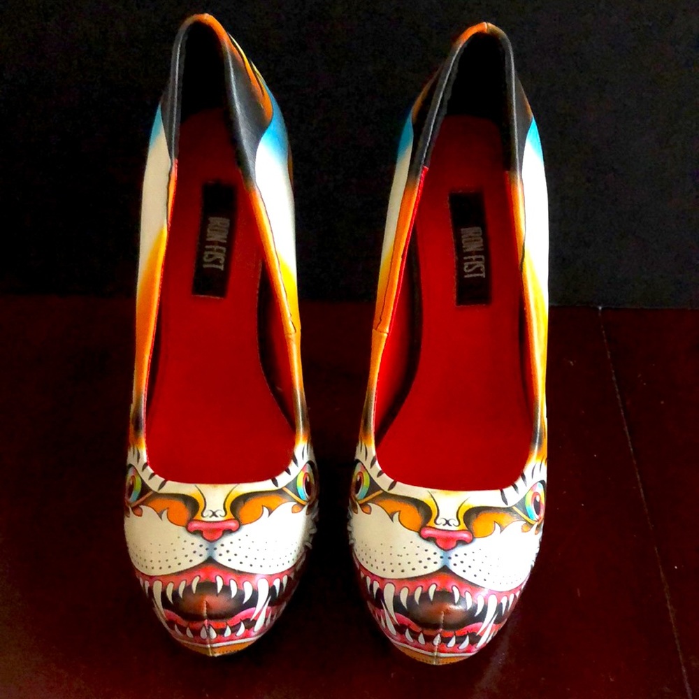 Iron Fist High Heels Shoes